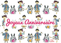 Chatons en fête pour un anniversaire joyeux